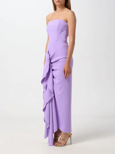 Shop Solace London Dress Woman Lilac Woman In Purple
