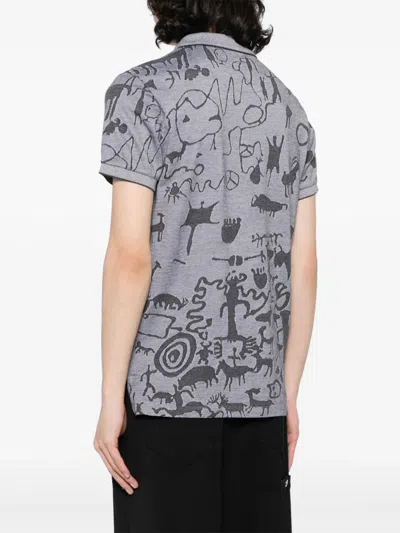 Shop Vivienne Westwood Graphic-print Polo Shirt