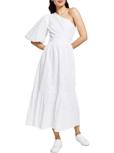 Shop Rachel Rachel Roy Womens Cotton Long Maxi Dress In White