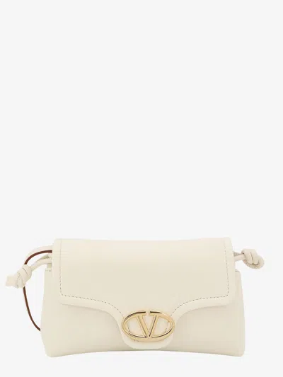 Shop Valentino Shoulder Bag In White