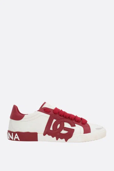 Shop Dolce & Gabbana Sneakers In White/rampon