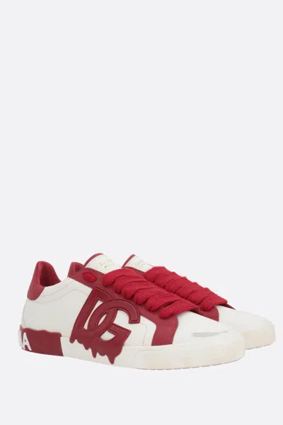 Shop Dolce & Gabbana Sneakers In White/rampon