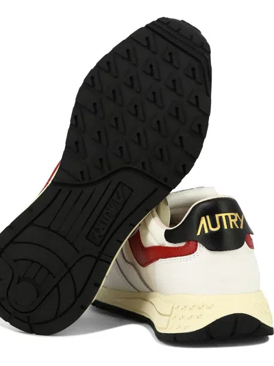 Shop Autry Sneakers In White Red