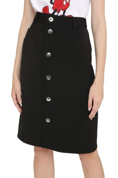 Shop Bottega Veneta Skirts In Black