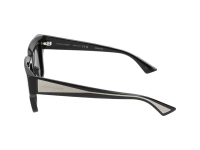 Shop Bottega Veneta Sunglasses In Black Grey Grey