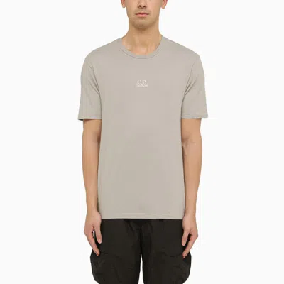 Shop C.p. Company T-shirt With Logo In Grey