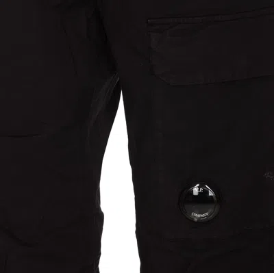 Shop C.p. Company Trousers In Black