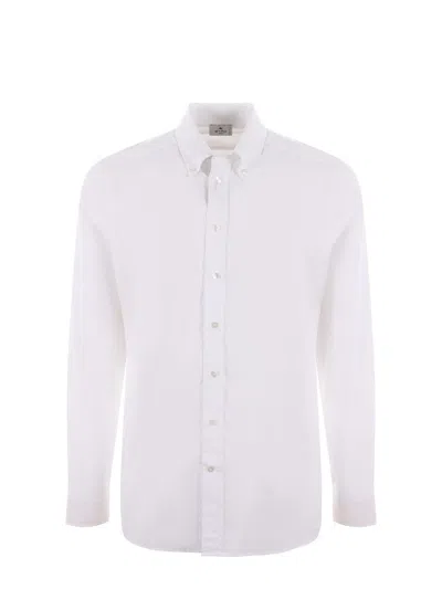 Shop Etro Shirts White