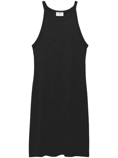 Shop Filippa K High Neck Tank Dress In Black