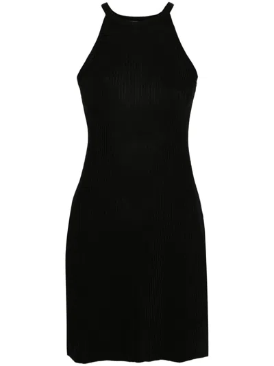 Shop Filippa K High Neck Tank Dress In Black