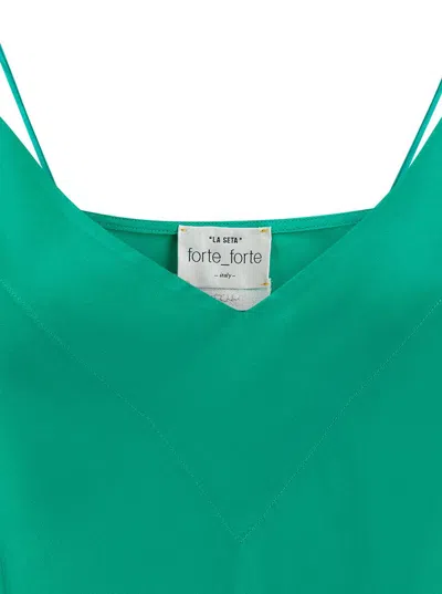 Shop Forte Forte Top In Green