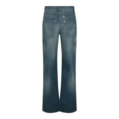 Shop Givenchy Jeans In Deep Blue