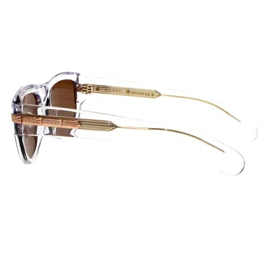 Shop Gucci Sunglasses In 004 Crystal Crystal Brown