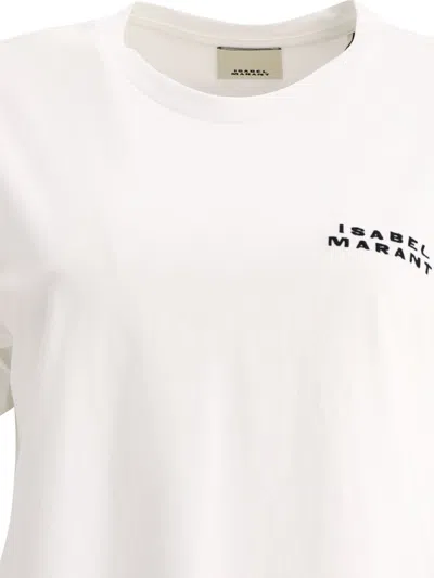 Shop Isabel Marant "vidal" T-shirt In White