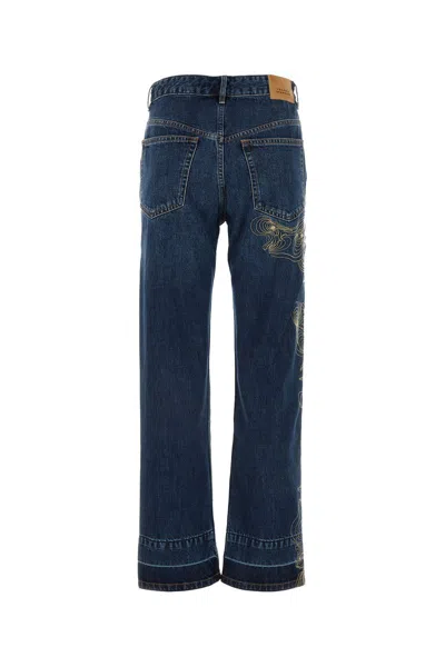 Shop Isabel Marant Trousers In Blue