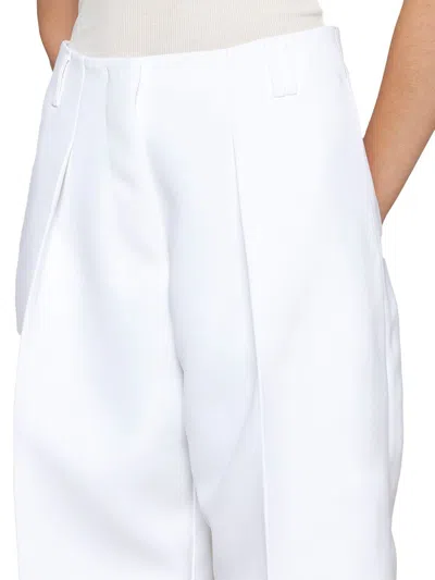 Shop Jacquemus Shorts In White