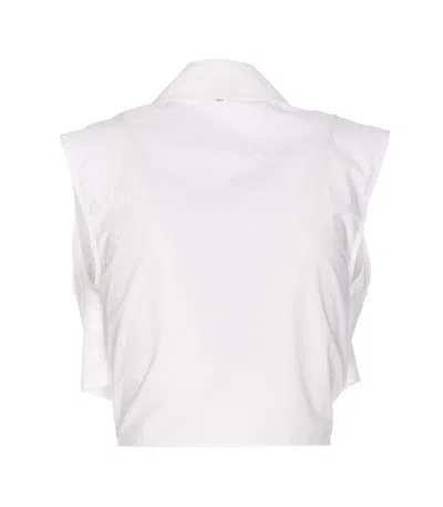 Shop Liu •jo Liu Jo Shirts In White