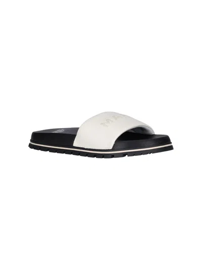 Shop Marc Jacobs Sandals In White