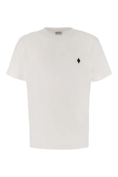 Shop Marcelo Burlon County Of Milan T-shirt "cross" In White