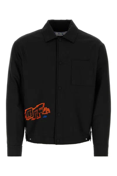 Shop Off-white Jackets In Black