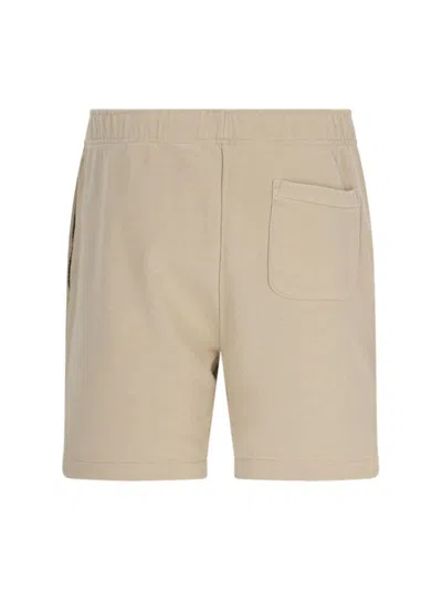 Shop Polo Ralph Lauren Trousers In Beige