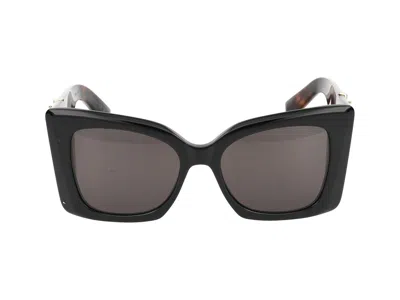 Shop Saint Laurent Eyewear Sunglasses In 003 Black Havana Black