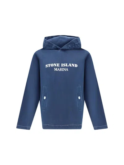 Shop Stone Island Sweatshirts In Blue