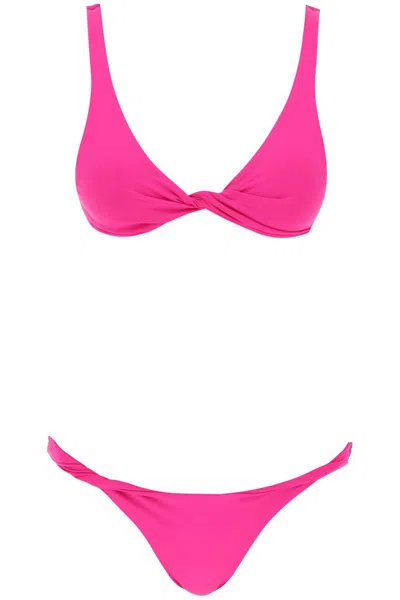 Shop Attico Lycra Bikini Set For In Pink
