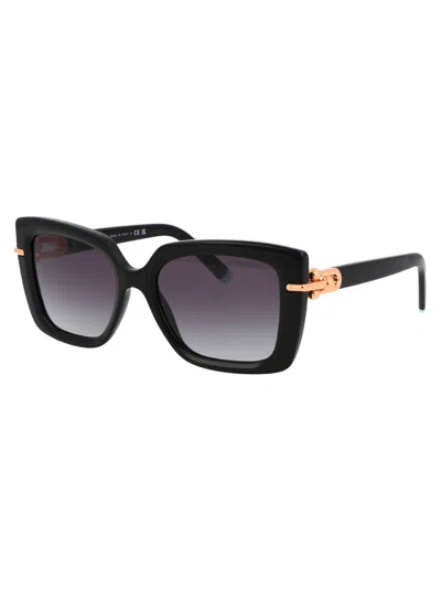 Shop Tiffany & Co . Sunglasses In 80013c Black