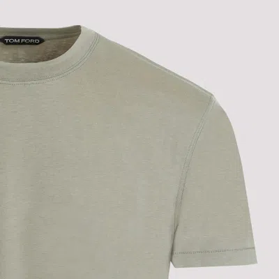 Shop Tom Ford Slim Fit T-shirt Clothing In Green