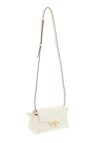 Shop Valentino Garavani Mini Vlogo 1960 Shoulder Bag In 白色的