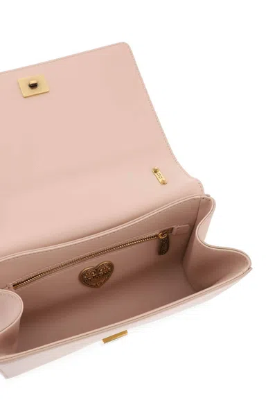 Shop Dolce & Gabbana Devotion Medium Bag In 粉色的