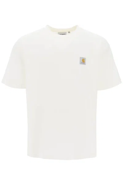 Shop Carhartt Wip Nelson T Shirt In White