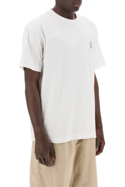 Shop Carhartt Wip Nelson T Shirt In White