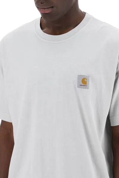 Shop Carhartt Wip Nelson T Shirt In Grey