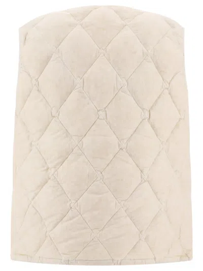 Shop Roa Quilted Down Vest In White