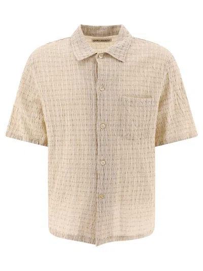 Shop Our Legacy "box" Shirt In Beige