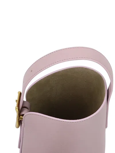 Shop J & M Davidson J&m Davidson "nano Quiver" Bucket Bag In 紫色的