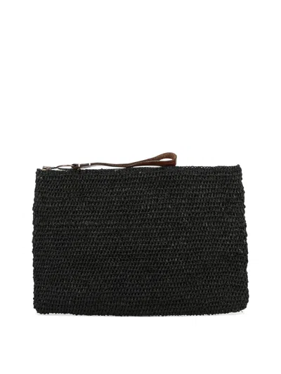 Shop Ibeliv "ampy" Clutch In 黑色的