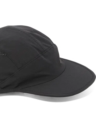Shop Roa Nylon Logo Cap In 黑色的