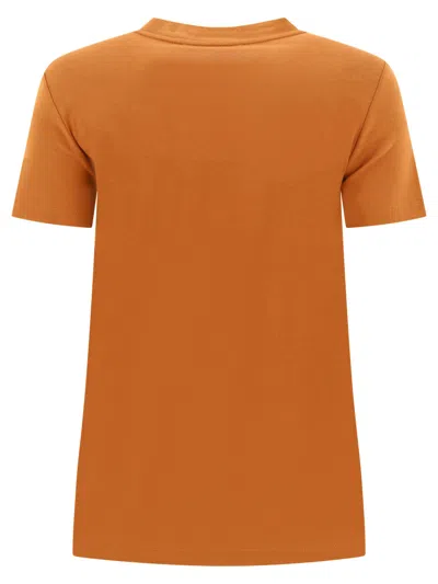 Shop Max Mara "papaia" T Shirt In Brown