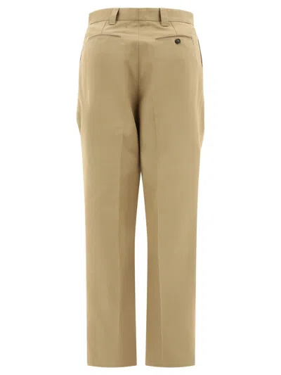 Shop Maison Margiela "chino Skater" Trousers In Beige