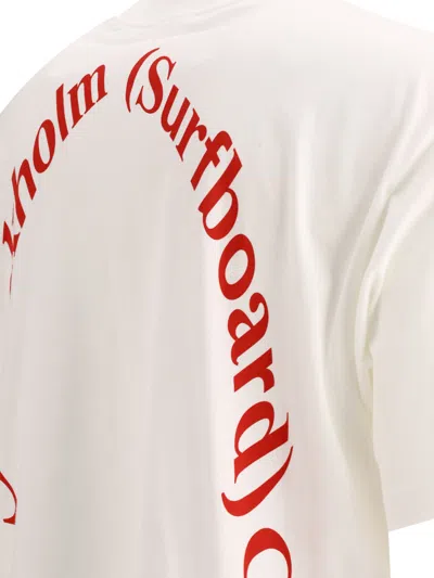 Shop Stockholm Surfboard Club "stockholm (surfboard) Club" T Shirt In White