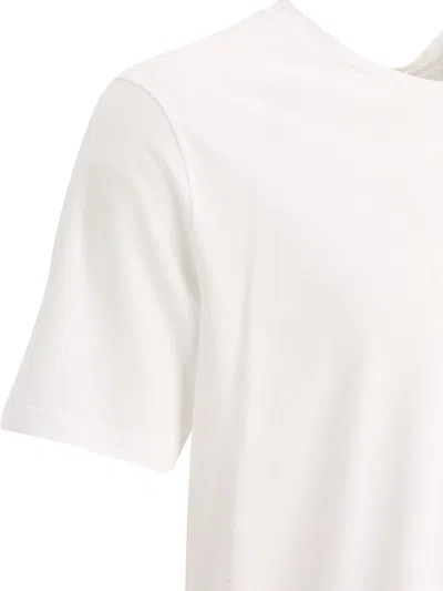 Shop Herno Crêpe Jersey T Shirt In White