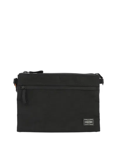 Shop Porter Yoshida "x C1000" Crossbody Bag In 黑色的