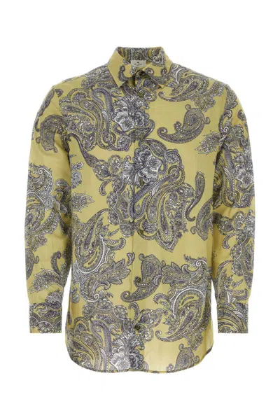 Shop Etro Shirts In Printed