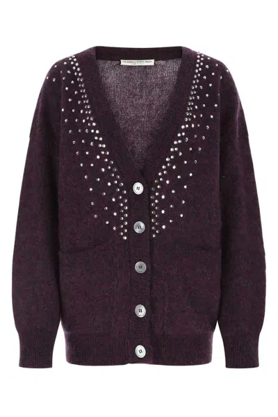 Shop Alessandra Rich Knitwear In Purple