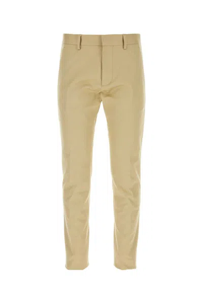 Shop Dsquared2 Dsquared Pants In Beige O Tan