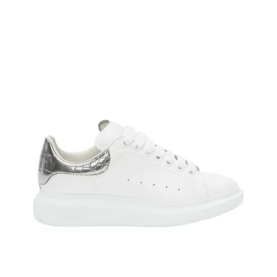 Shop Alexander Mcqueen Croco Oversized Sneakers