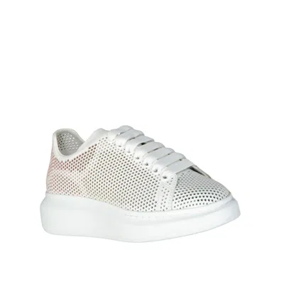 Shop Alexander Mcqueen Oversized Dotted Cut Out Sneakers